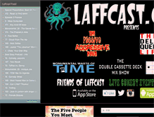 Tablet Screenshot of laffcast.com